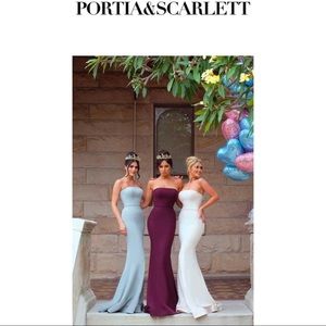 PORTIA AND SCARLETT LILO GOWN IN PLUM